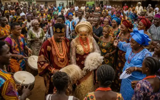 Why Do African Weddings Involve Whole Villages?
