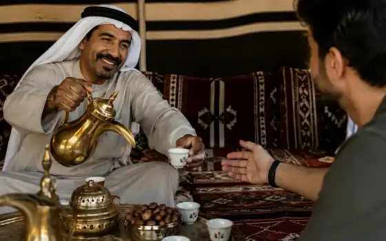 Why Do Arab Hosts Keep Refilling Your Cup?